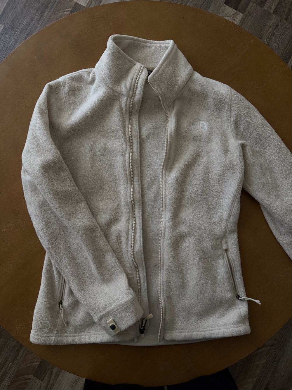 The North Face Women's Cream Teddy Fleece Jacket